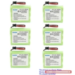 Kastar Battery Replace For Panasonic KX-TG2583W KX-TG2584 KX-TG2593B. Fixed Price $5.99.