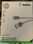 Belkin Mixit Usb-c To Usb-a 10FT Cable For Samsung, Google, Iphone, Apple Ipad. Fixed Price $11.75.