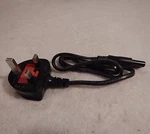 Hirakawa VM0501 Power Cable 2.5A 250V BS1363/A 2.5FT. Fixed Price $6.99.