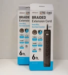 Inland Braided Extension Cord 6 Ft. Fixed Price $9.99.