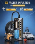 X6 Pro Tire Inflator Portable Air Compressor CORDLESS,160PSI Auto Pump Fo.... Fixed Price $44.30.