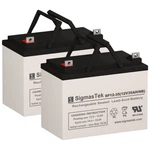 Sigmastek SP12-35(NB) Sla Battery Set Of For Falcon Rehab Mini-v Act Ultra Low. Fixed Price $150.99.