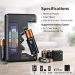 Digital Lcd Battery Tester Universal Volt Checker Aaa 9V & Button Cell. Fixed Price $7.49.