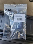 1 Lot Of 42 C2G Velocity Hdmi Female Coupler - Blue. Fixed Price $300.00.