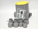 Hubbel Plastic Floor Box 6" 1638 100 Cu Maximum Volume. Fixed Price $60.02.