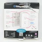 Thingcharger Standard P3 International Wireless Multi Charger, Usb, White. Fixed Price $14.99.