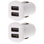 Scosche Revolt 2-PORT Usb Charger Dual 12W Watt 5V Ports White (pack Of 2). Fixed Price $12.99.