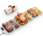 Feppo Warming Mat For Food, Extra-long Size 42"X12", Fast Full-surface Heatin.... Fixed Price $74.00.