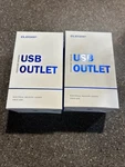 Elegrp Usb Charger Wall Outlet With Type Ports, 15 Amp Duplex Pack Of 2 New. Fixed Price $17.67.