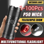 1-100PCS Super Bright 9900000LM Led Rechargeable Tactical Flashlights. Fixed Price $105.99.