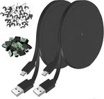 Jjmasee 20FT Power Extension Cable For Wyze Cam V3/V4/OG/V3 Pro,blink,arlo Essen. Fixed Price $15.83.