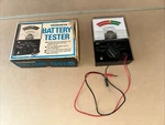Micronta Battery Tester #22-030A Radio Shack Original Box Works Good Clean. Fixed Price $24.99.