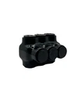 Black Insul Multi-cable Connector Single 6 Ports 3/0 9AWG MORRIS-97583. Fixed Price $27.00.