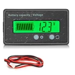 Battery Capacity Status Charge Lcd Digital Indicator Monitor Meter Gauge 10-100V. Fixed Price $10.91.
