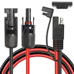 Mookeerf Solar Panel Sae Cable 8FT 10AWG Extension For Rv/car/motorcycle. Fixed Price $47.11.