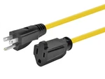 Monoprice Outdoor Extension Cord 100FT Yellow Nema 5-15P To 5-15R 14AWG 15A. Fixed Price $79.38.
