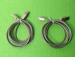 2X Blackweb Sync & Charge Cable With Micro-usb Connector 5FT Flexible Metal. Fixed Price $9.99.
