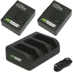 Wasabi Power Battery (2-PACK, 1280MAH) And Triple Charger For Gopro HERO3,. Fixed Price $24.99.