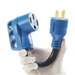 30 Amp 50 Adapter,generator Plug 4 Prong Power Rv,.... Fixed Price $36.97.