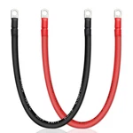 2-PACK 1FT Awg Battery Cable With 3/8-INCH Terminals, Copper Inverter. Fixed Price $17.68.