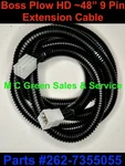 Boss Snow Plow 48" 9 Pin Controller Hd Extension Cable Cord Smart Touch/joystick. Fixed Price $49.95.