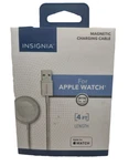 Insignia- Apple Watch Magnetic Charging Cable (4') White. Fixed Price $9.99.