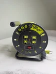 Masterplug 50FT Cord Reel Retractable Extension Lead Outlet 14AWG Breaker. Fixed Price $40.00.