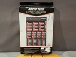 North Tech Battery Organizer And Tester Stores Up 53 Batteries New. Fixed Price $21.00.