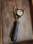 Vintage Battery Tester Gauge 2-PRONG Wooden Handle Vtg Interstate Duracell. Fixed Price $24.00.