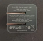 Anker 523 Usb-c Charger (nano 47W) Black. Fixed Price $17.00.
