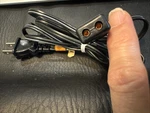 Vtg Hanchang TC-B018 Power Cord Prong Rectangular Plug Black 7A 125V. Fixed Price $14.99.