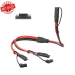 Sae Connector Splitter 10AWG Y Extension Cable 2FT Solarauto. Fixed Price $24.99.