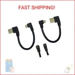 Cerrxian 15CM 6INCH Micro Usb Short Cable Combo Gold Plated Left & Right Angle. Fixed Price $14.69.