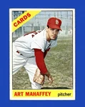 1966 Topps Set-break #570 Art Mahaffey Short Print / High Number Morris (1B). Fixed Price $25.95.