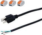 Power Cord Pigtail 3 Prong 18AWG Open Wiring End Heavy Duty Sjt Replacement. Fixed Price $17.99.