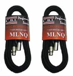 (2) 10' Cbi Mlnq Studio Quad Mic Cables Neutrik Xlr To Monster Deal!. Fixed Price $79.99.