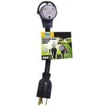 New Powerzone 4401394 Rv Adapter Cord Ft 10/3 Stw Prong Twist Lock Handle. Fixed Price $11.99.