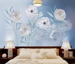 3D Watercolor Flower ZHUA40949 Wallpaper Murals Removable Self-adhesive Ann. Fixed Price $227.42.