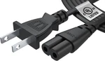Pwr Cable Replacement Power Cord 2 Prong 6 Feet (black). Fixed Price $25.99.