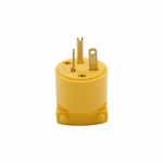 1PCS-COOPER 4509 20A 250V Heavy Duty Grade Thermoplastic Vinyl Plug. Fixed Price $8.64.