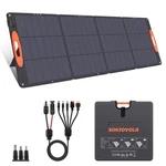 Sokiovola N-type 16BB 200W Portable Solar Panel For Ef/jackery/bluetti/anker .... Fixed Price $260.58.