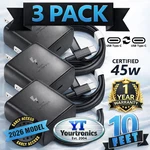 Pack 45W Usb-c Fast Wall CHARGER+10FT Cable For Samsung Galaxy S25 S24 S23 S22. Fixed Price $19.05.