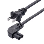 Startech PXT101NB-STRA-10F 10FT Laptop Power Cord Nema 1-15P Right Angle Usna. Fixed Price $15.78.
