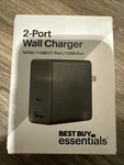 Best Buy Essentials- 100W Dual Port Usb-c And Wall Charger For Macbook. Fixed Price $19.99.