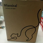 Miaosical Dual Automatic Feeder CATS6 MEALS/DAY12 PORTIONS/MEAL4.2L Power. Fixed Price $40.00.