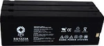 Sps Brand 12V 2.3 Ah (terminal (SG1223A) For Panasonic Camcorders PV-BP88 (c. Fixed Price $97.20.