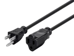 Monoprice Extension Cord Nema 5-15P To 5-15R, 14AWG, 3-PRONG, Black, 10FT. Fixed Price $23.19.