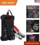 High Accuracy 12V Digital Battery Tester With Led Indications & Safety Features. Fixed Price $35.99.