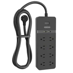 25 Ft Extension Cord Flat Plug, Ntonpower 8 Outlet Surge Protector Stri.... Fixed Price $60.57.