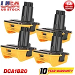 Pack 18V To Max DCA1820 Adapter Converter For Dewalt Volt Li-ion Battery. Fixed Price $8.99.